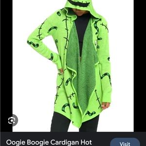 Nightmare Before Christmas hooded sweater- Oggie Boggie 3xl